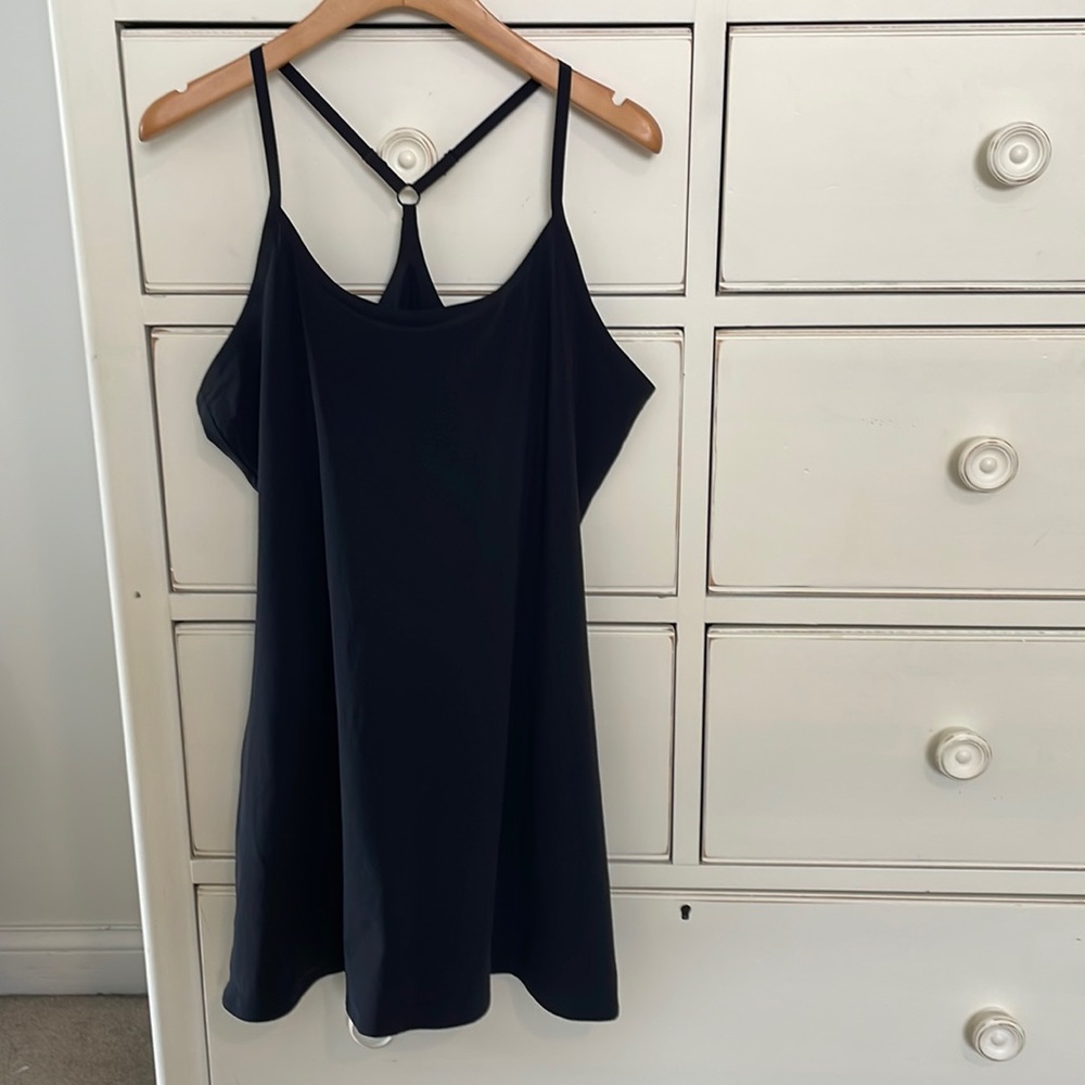 Outdoor voices the athletic dress.